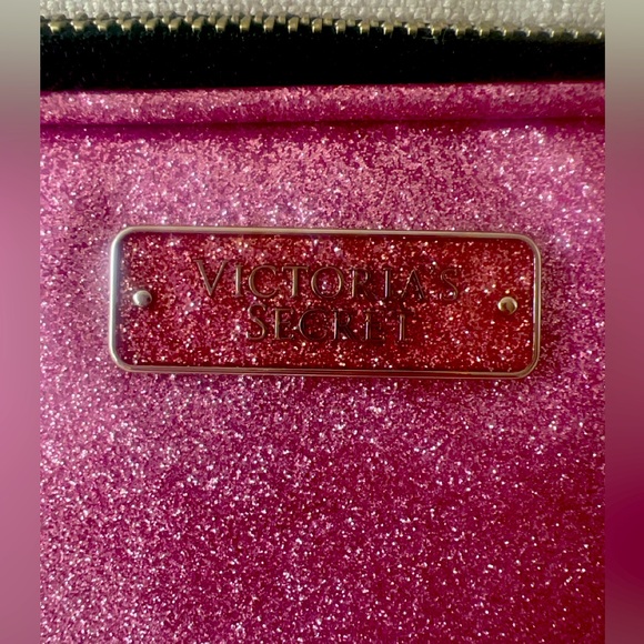 Victoria’se Secret Pink Glitter Makeup Bag/Pencil Case - Picture 2 of 5